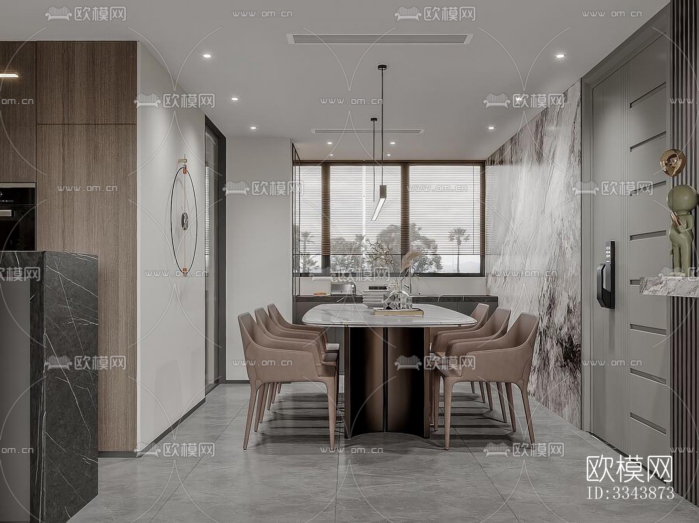 现代别墅效果图下载（渲染图4）