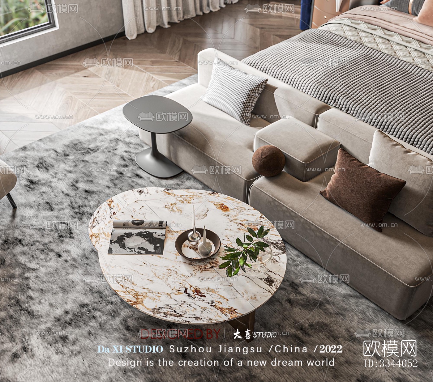 现代别墅效果图下载（渲染图18）