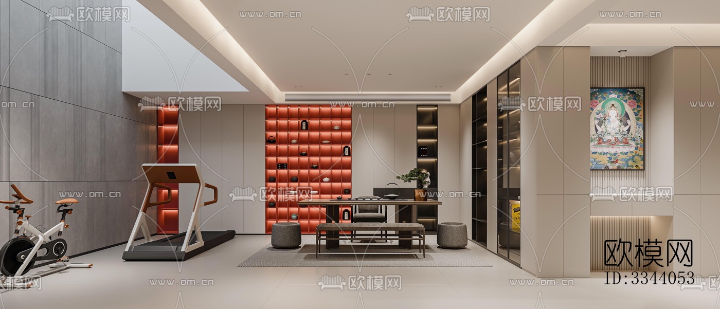 现代别墅效果图下载（渲染图11）