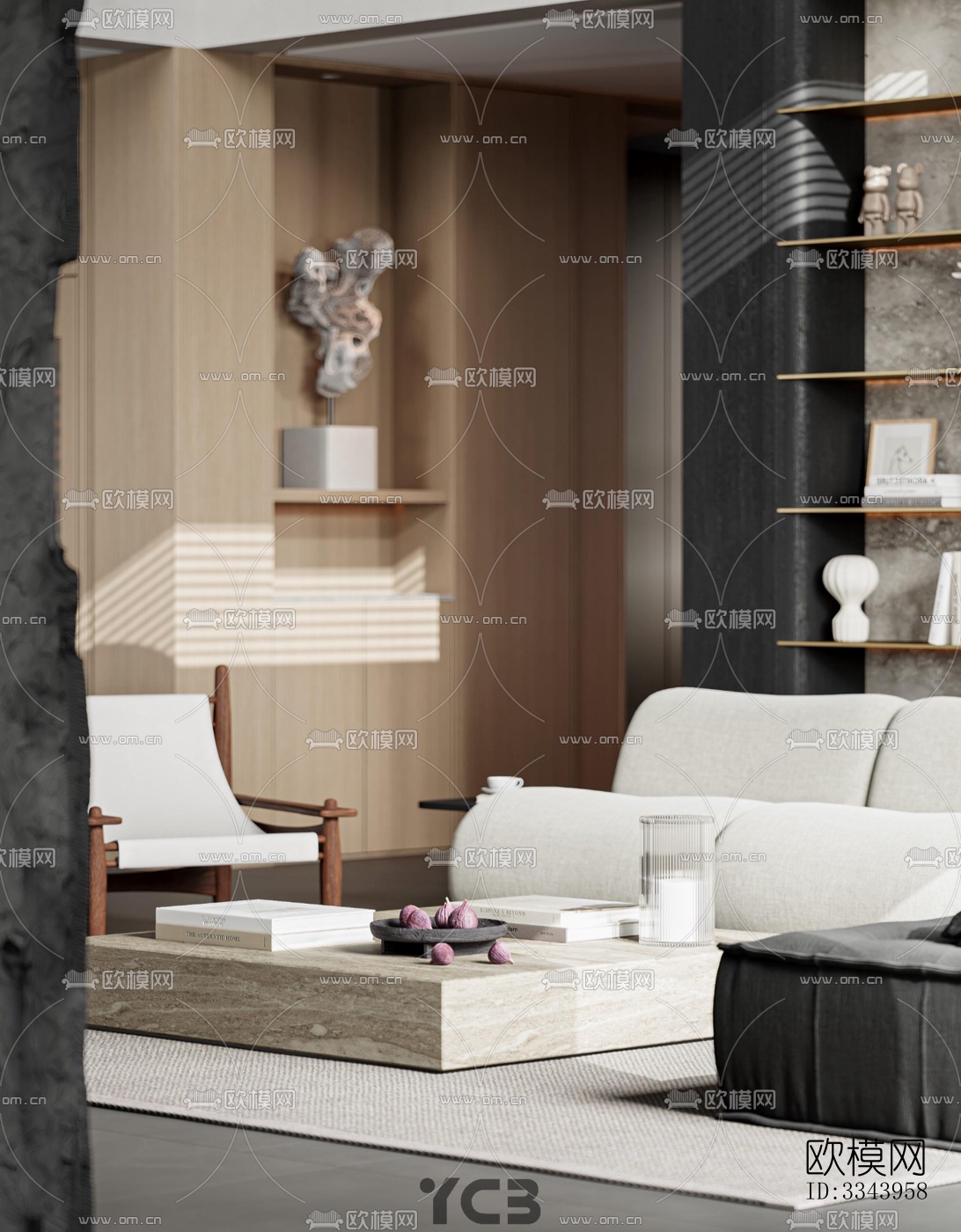 现代别墅效果图下载（渲染图11）