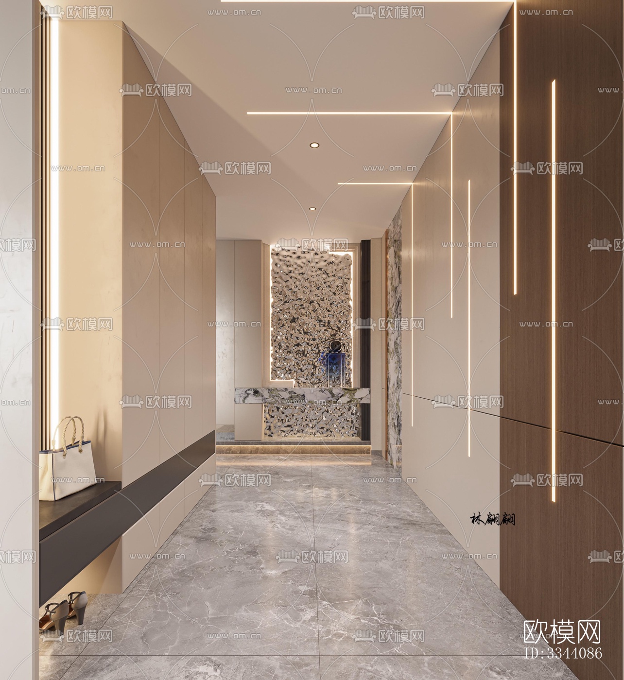 现代别墅效果图下载（渲染图9）