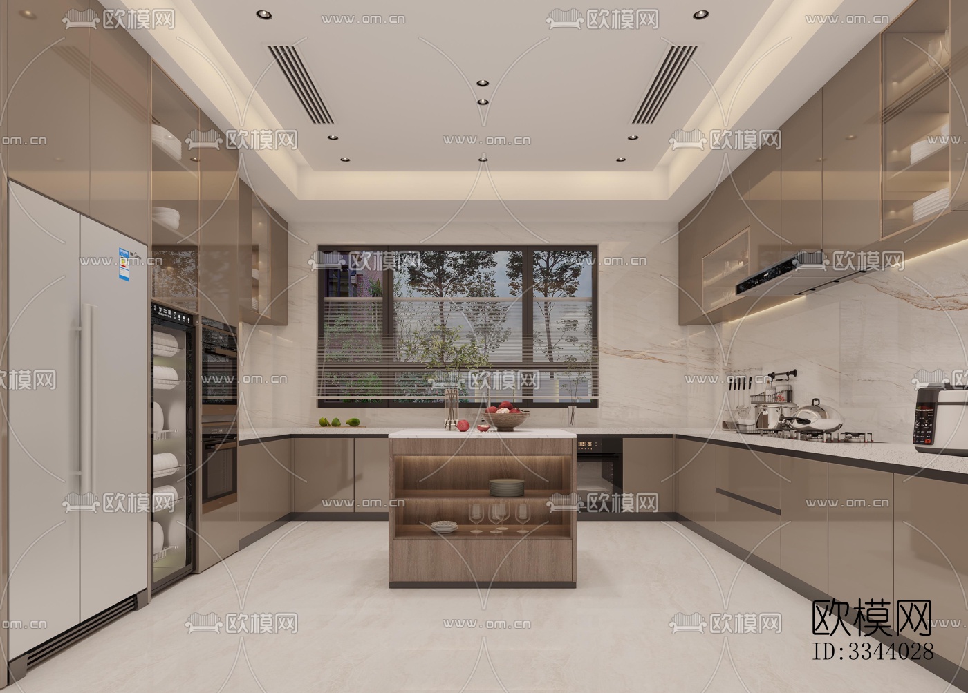 现代别墅效果图下载（渲染图2）