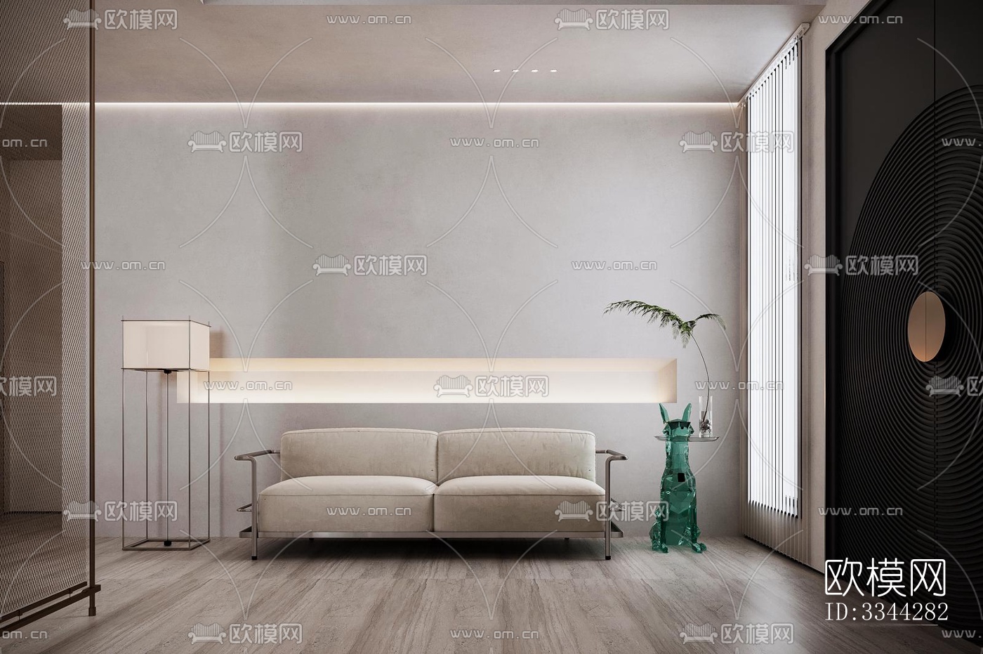 现代别墅效果图下载（渲染图4）