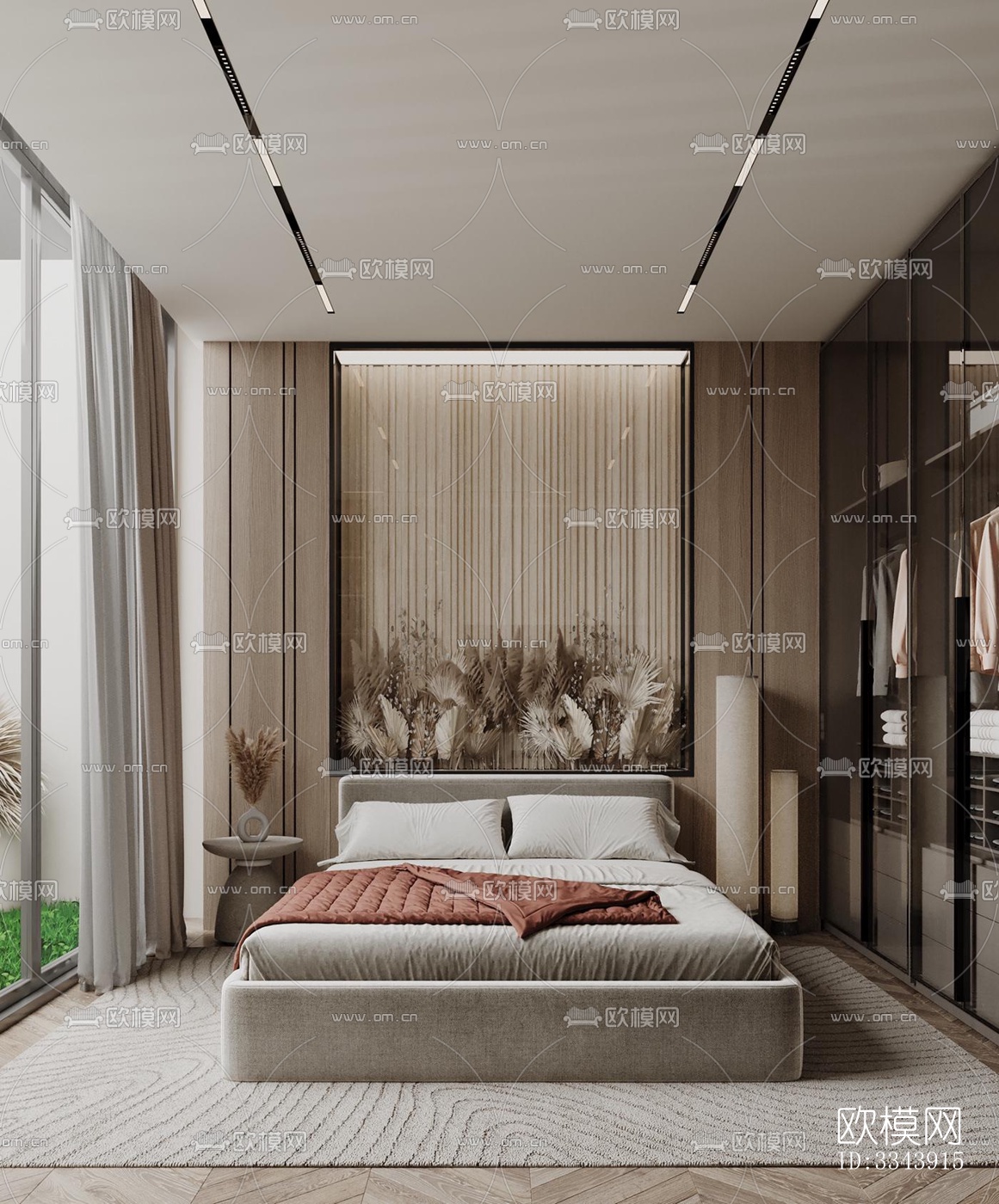 现代别墅效果图下载（渲染图3）