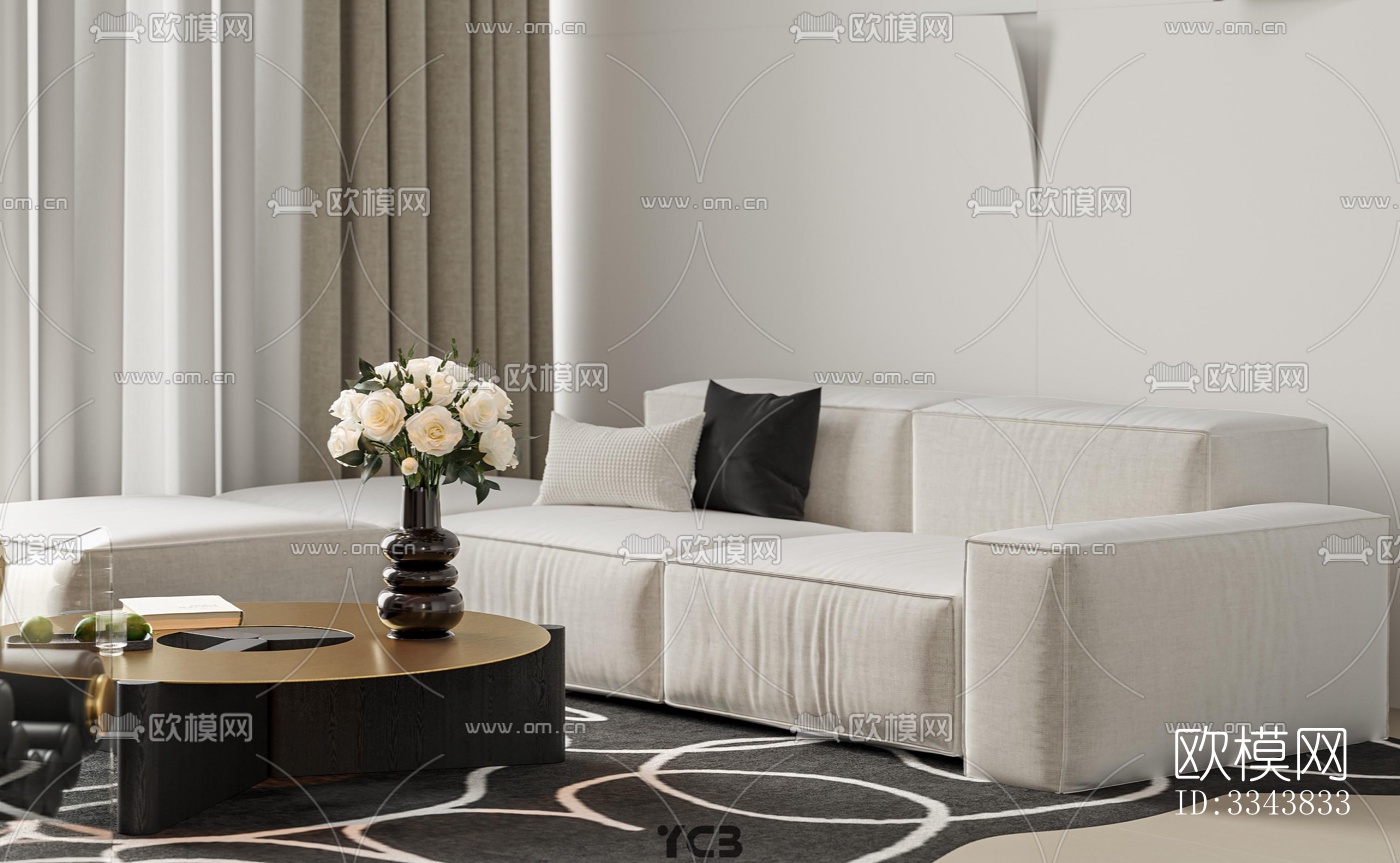 现代别墅效果图下载（渲染图13）