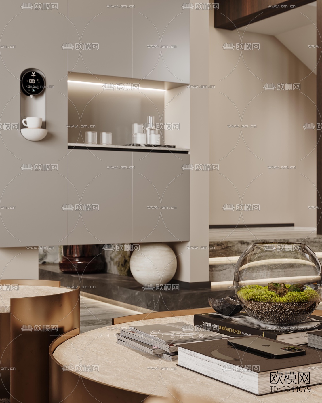 现代别墅效果图下载（渲染图4）