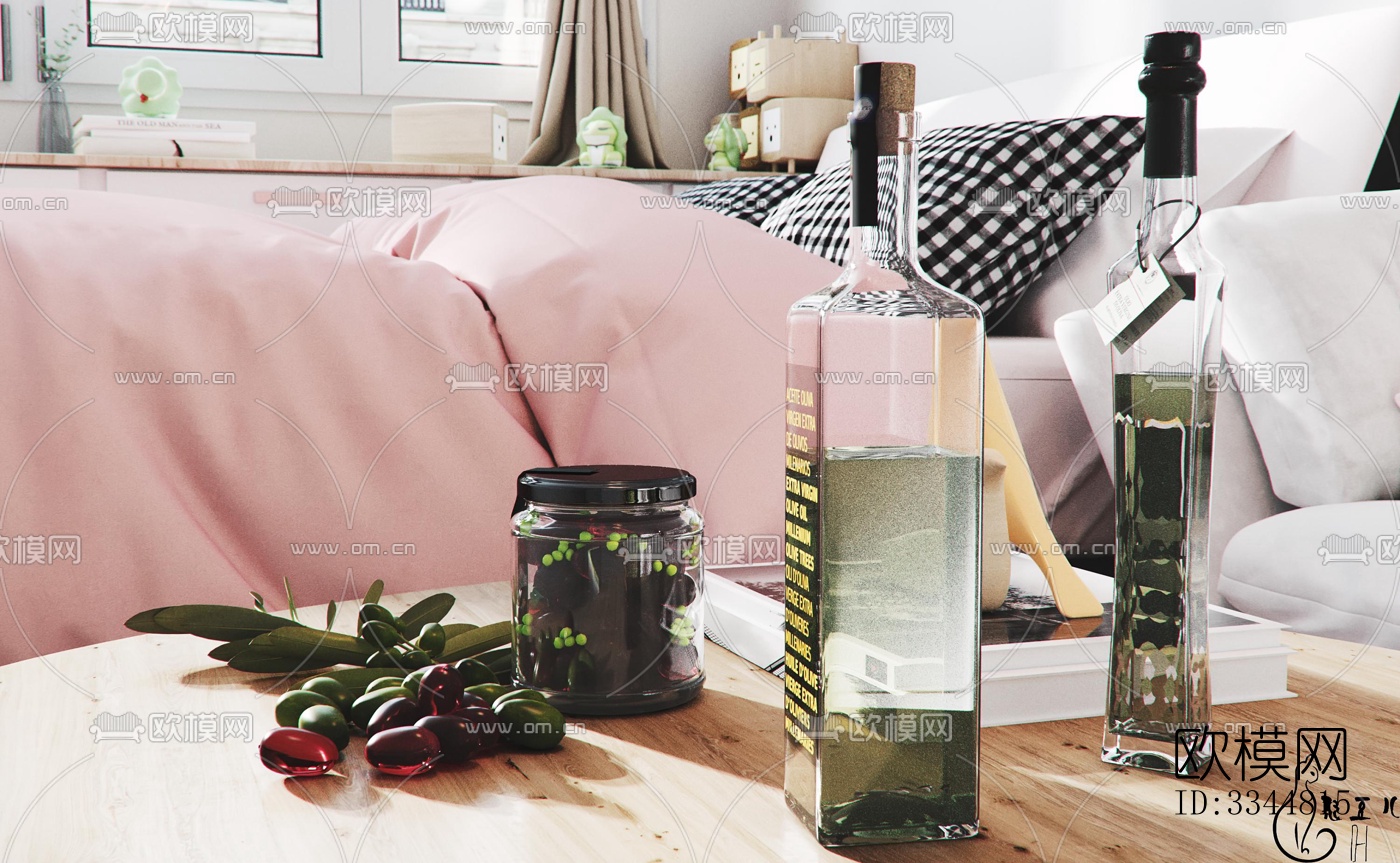 现代卧室效果图下载（渲染图5）