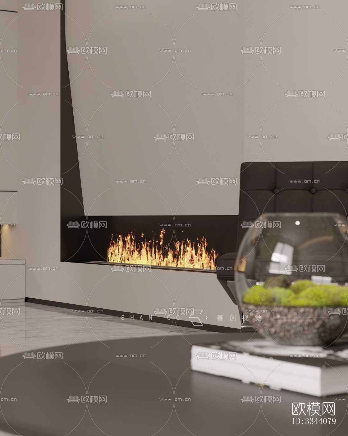 现代别墅效果图下载（渲染图2）