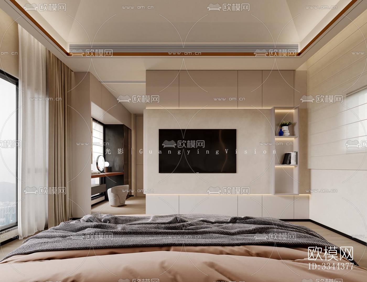 现代别墅效果图下载（渲染图15）