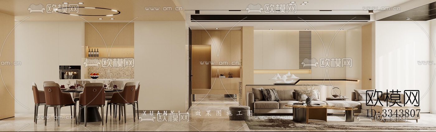 现代别墅效果图下载（渲染图5）