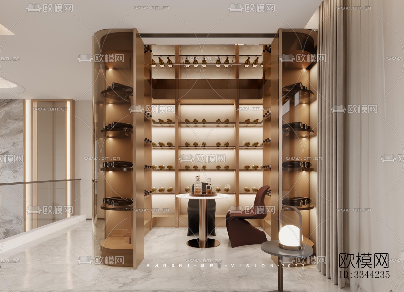 现代别墅效果图下载（渲染图3）