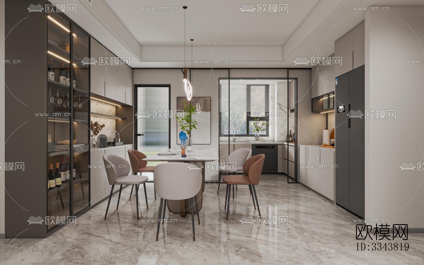 现代别墅效果图下载（渲染图8）