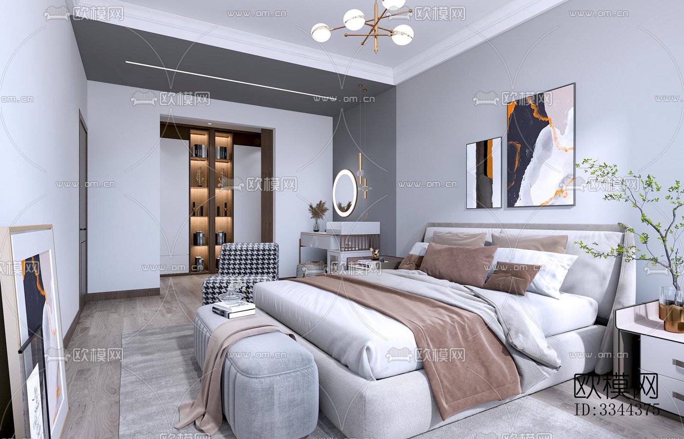 现代别墅效果图下载（渲染图6）