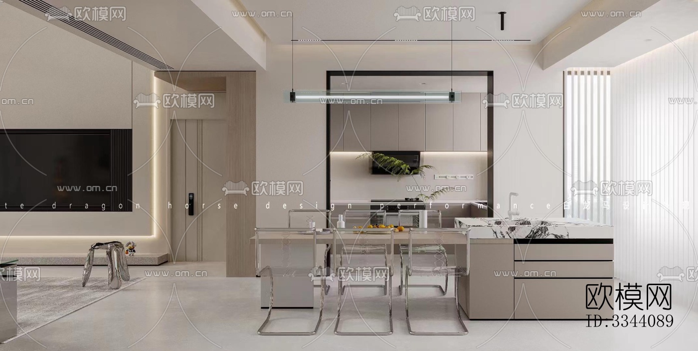 现代别墅效果图下载（渲染图5）