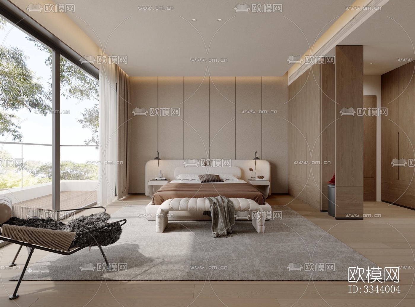 现代别墅效果图下载（渲染图3）