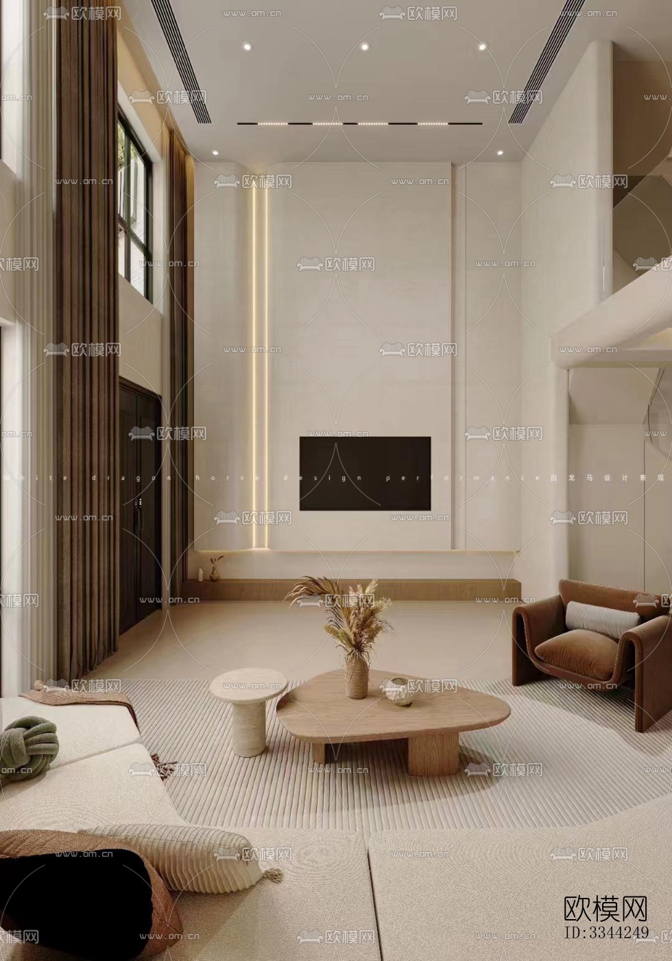 现代别墅效果图下载（渲染图5）