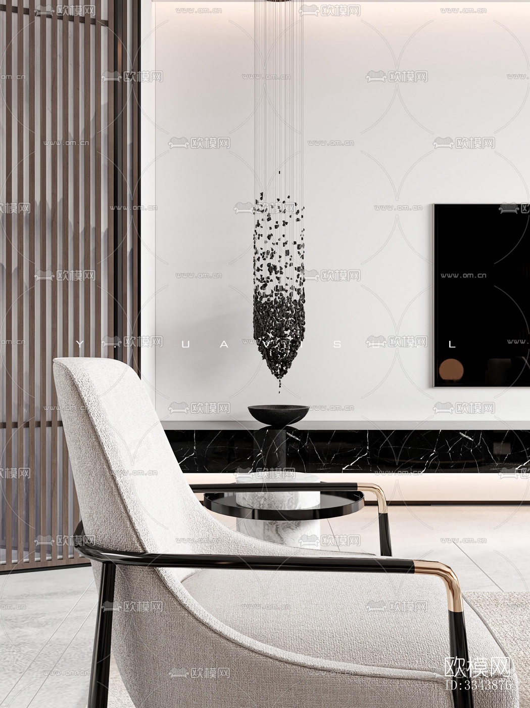 现代别墅效果图下载（渲染图11）