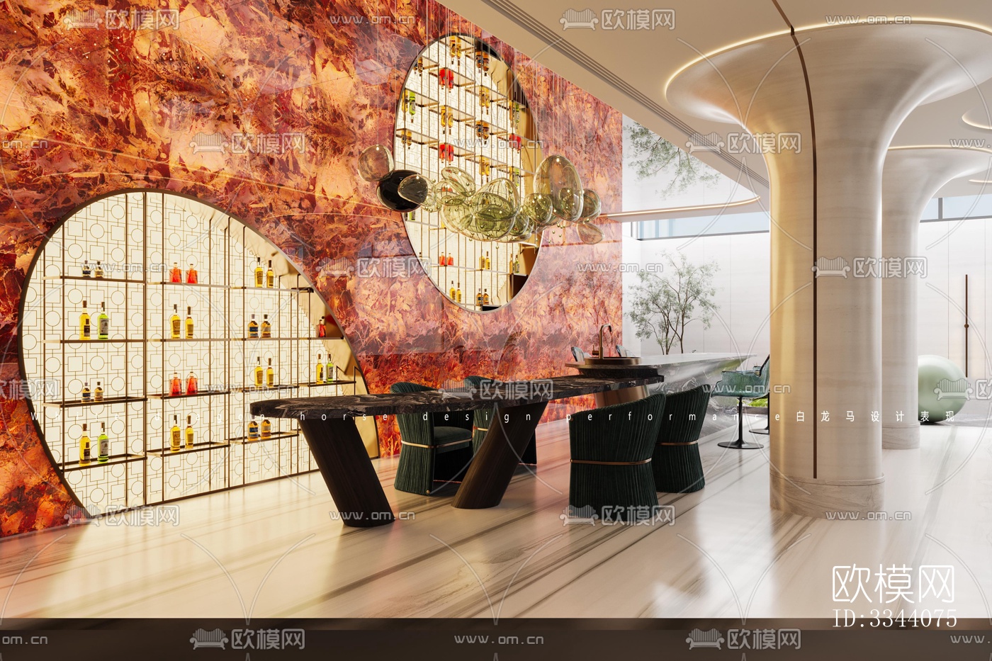 现代别墅效果图下载（渲染图11）