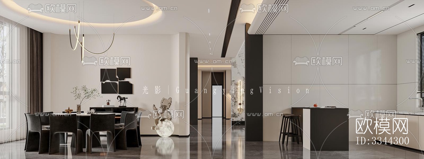 现代别墅效果图下载（渲染图2）