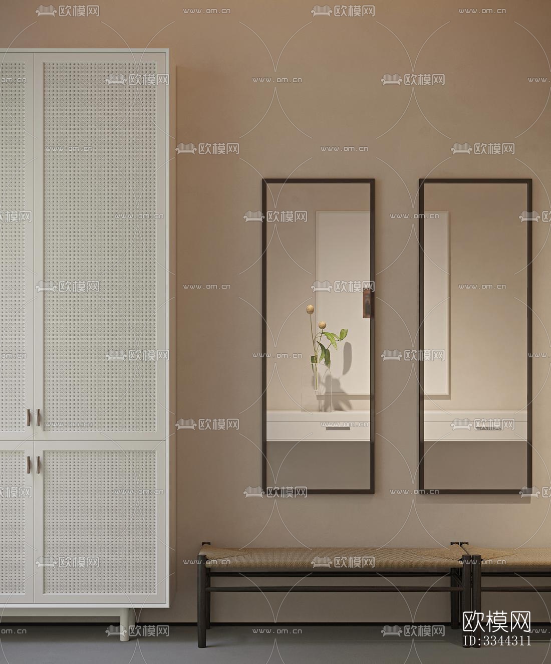 现代别墅效果图下载（渲染图2）