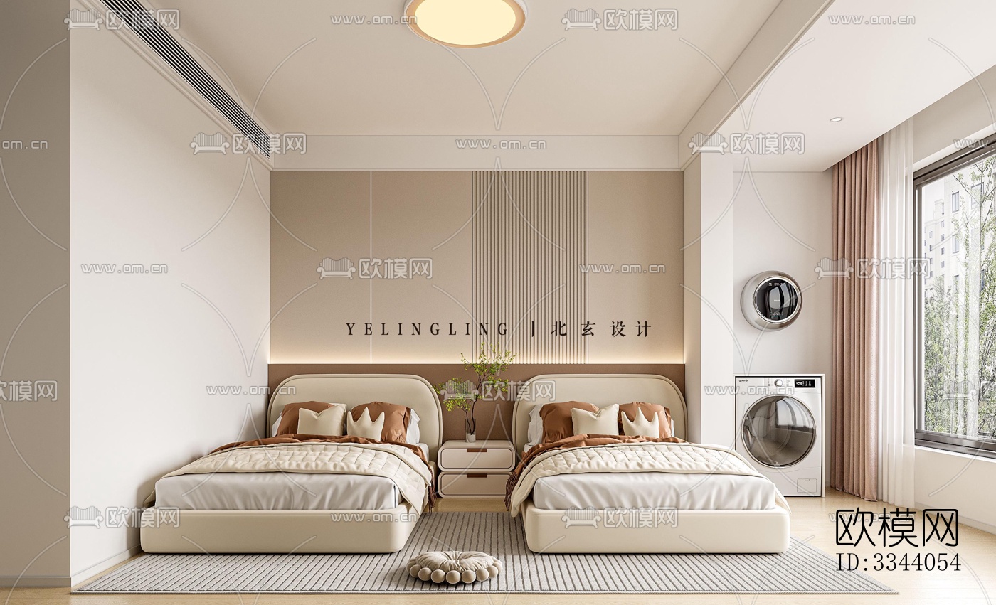 现代别墅效果图下载（渲染图12）