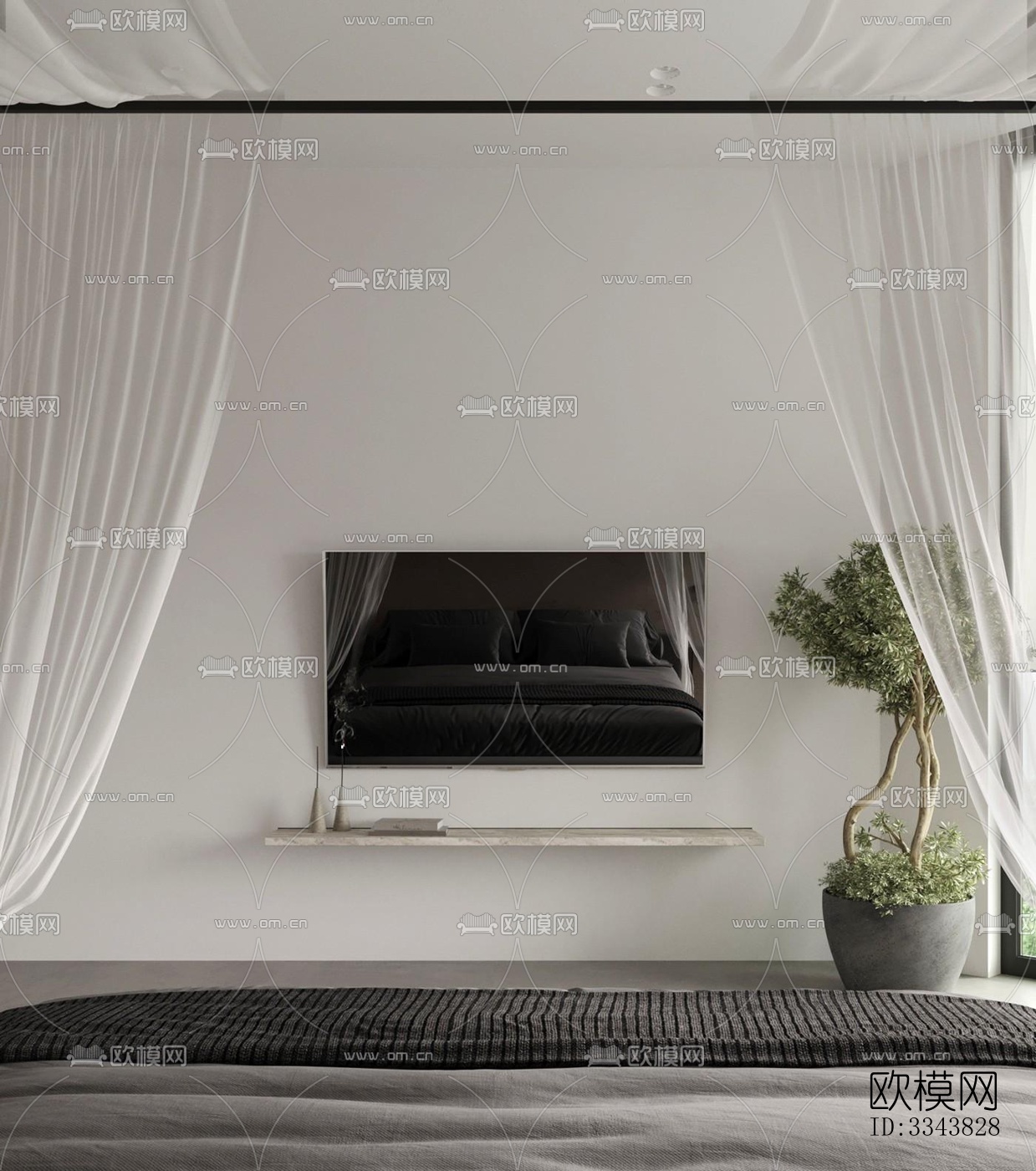 现代别墅效果图下载（渲染图7）