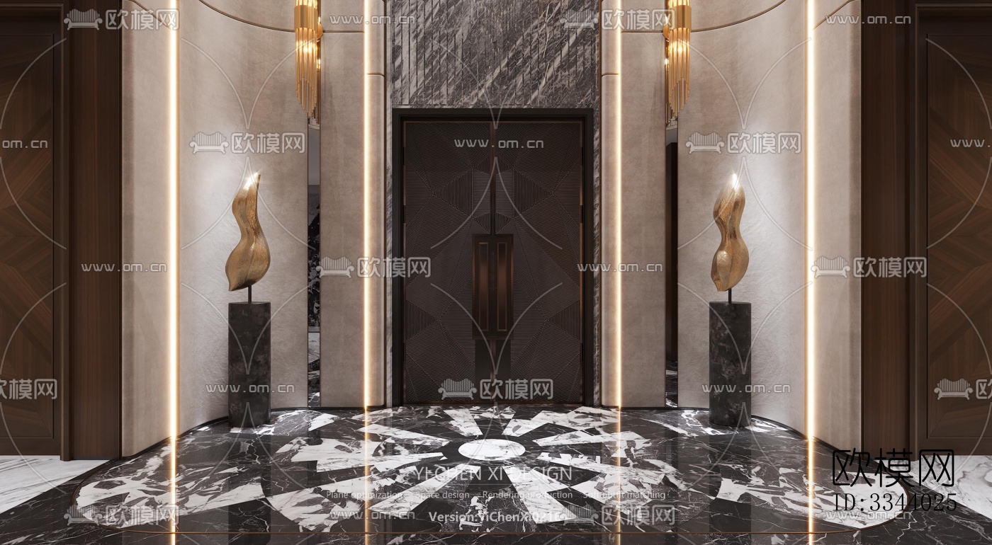 现代别墅效果图下载（渲染图5）