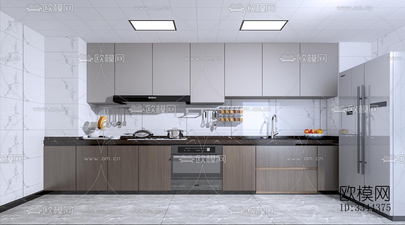 现代别墅效果图下载（渲染图5）