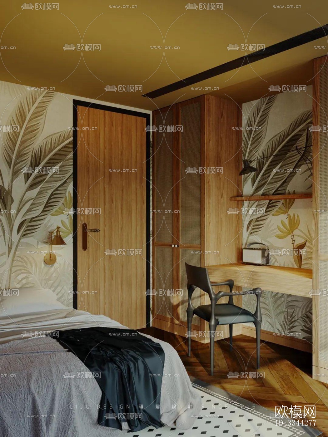 现代别墅效果图下载（渲染图4）