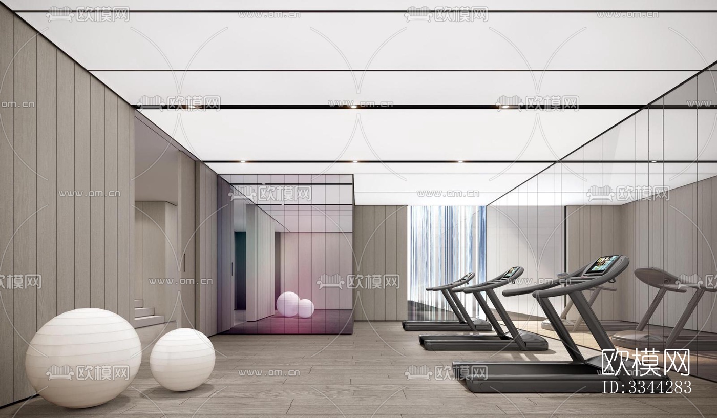 现代别墅效果图下载（渲染图3）