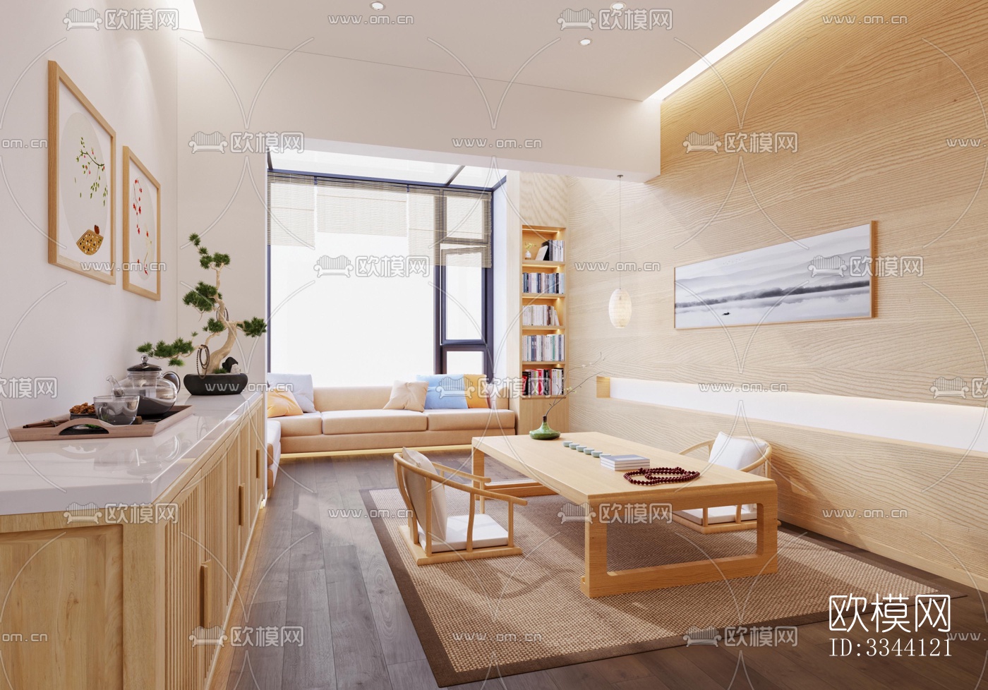 现代别墅效果图下载（渲染图12）