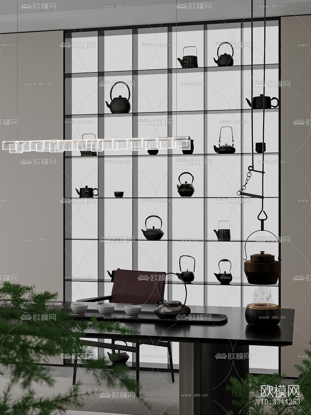 现代别墅效果图下载（渲染图4）