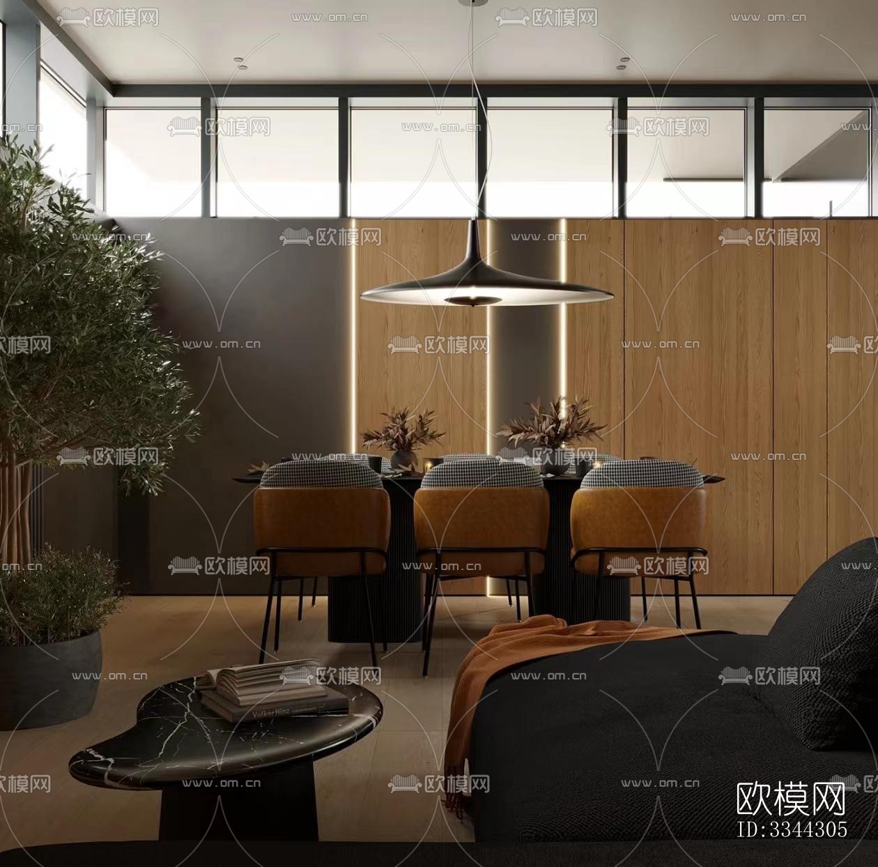 现代别墅效果图下载（渲染图5）