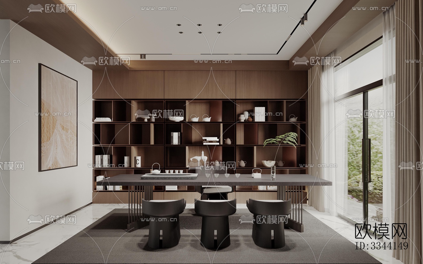 现代别墅效果图下载（渲染图11）