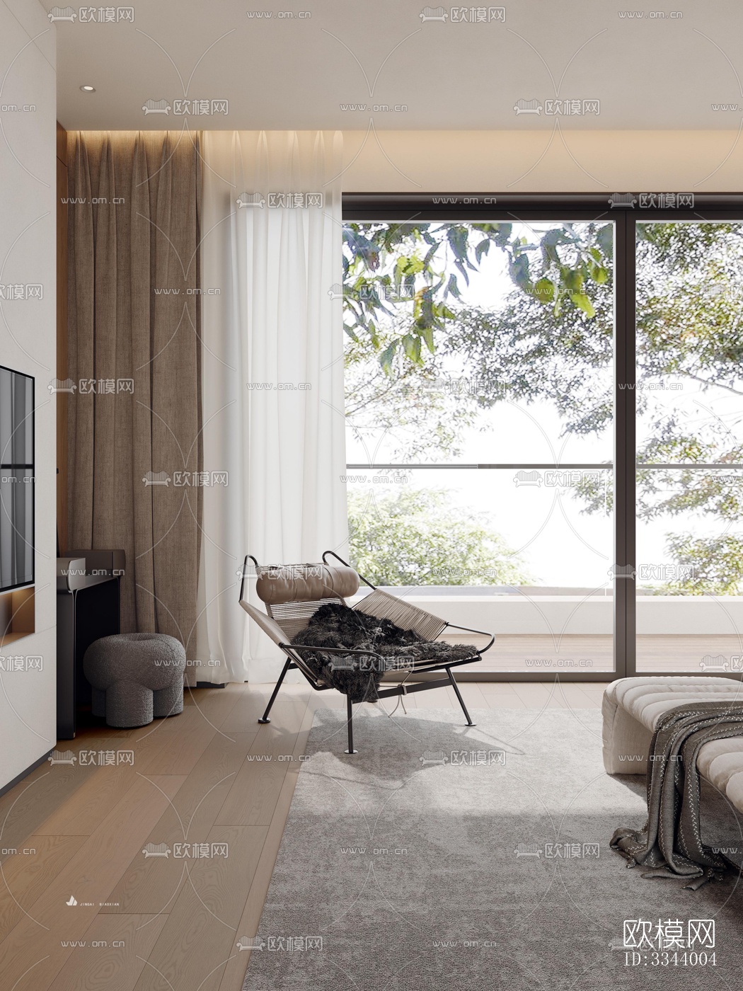 现代别墅效果图下载（渲染图4）