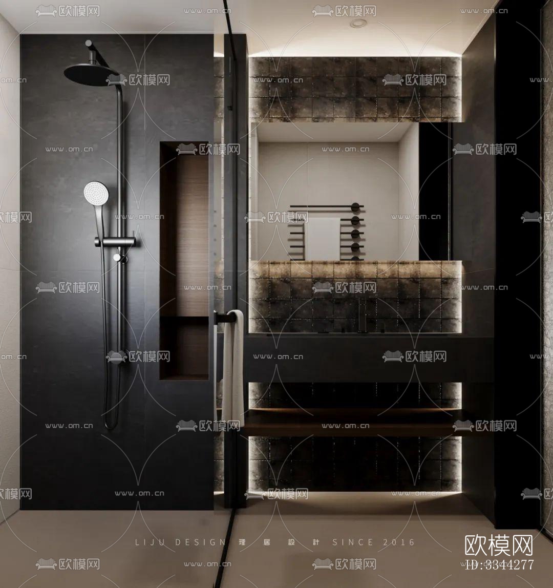 现代别墅效果图下载（渲染图12）