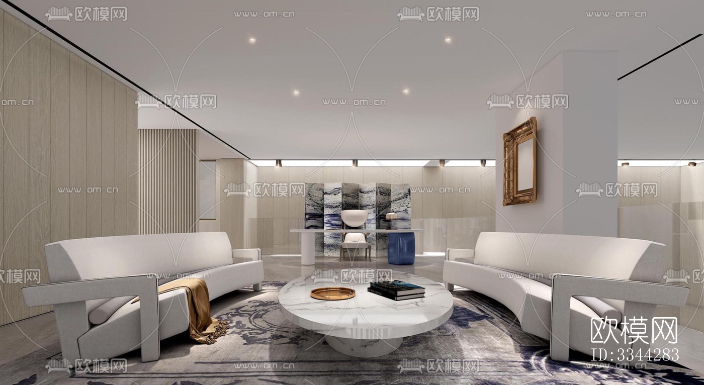 现代别墅效果图下载（渲染图5）