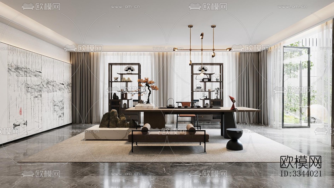 现代别墅效果图下载（渲染图5）