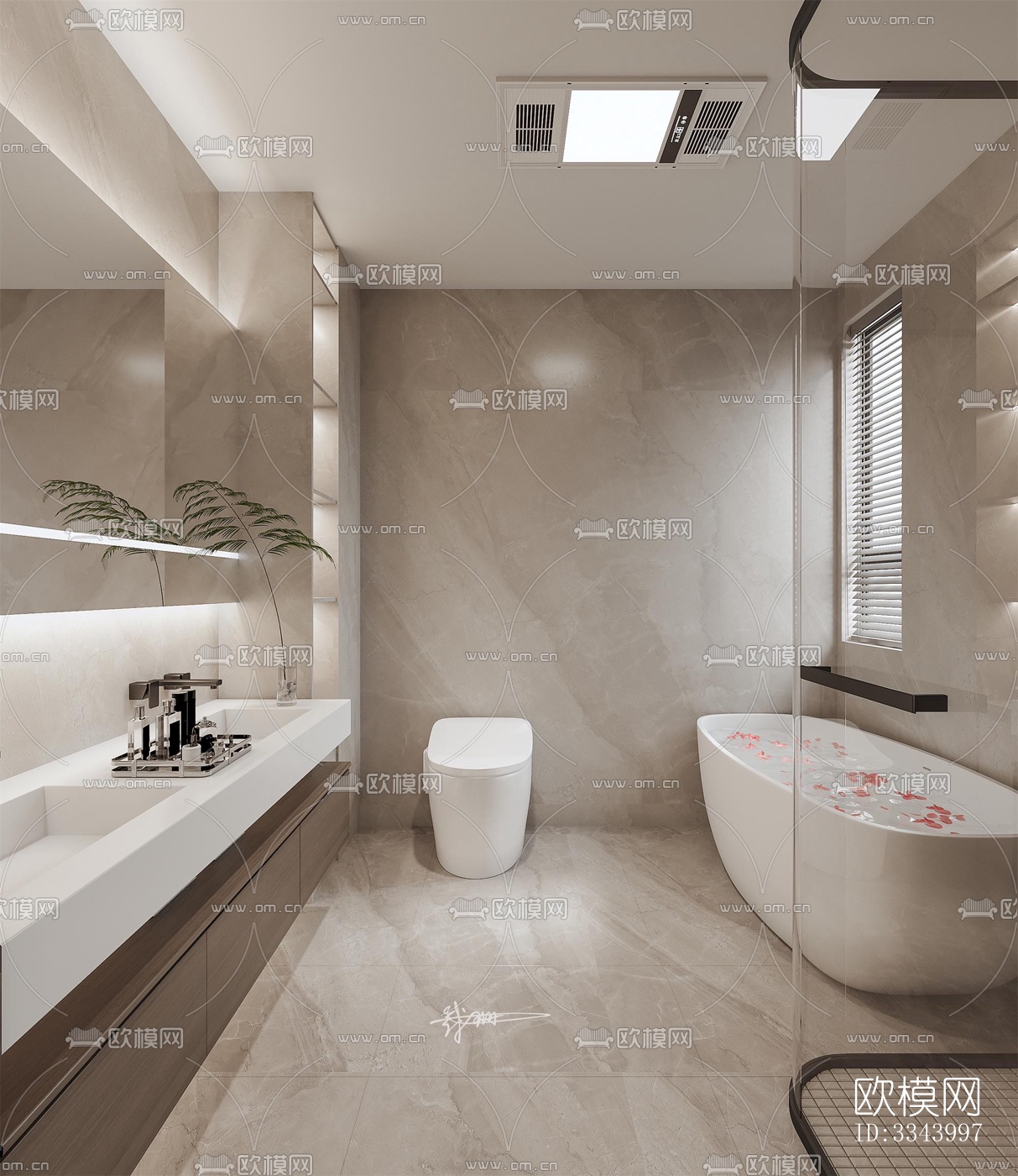 现代别墅效果图下载（渲染图9）