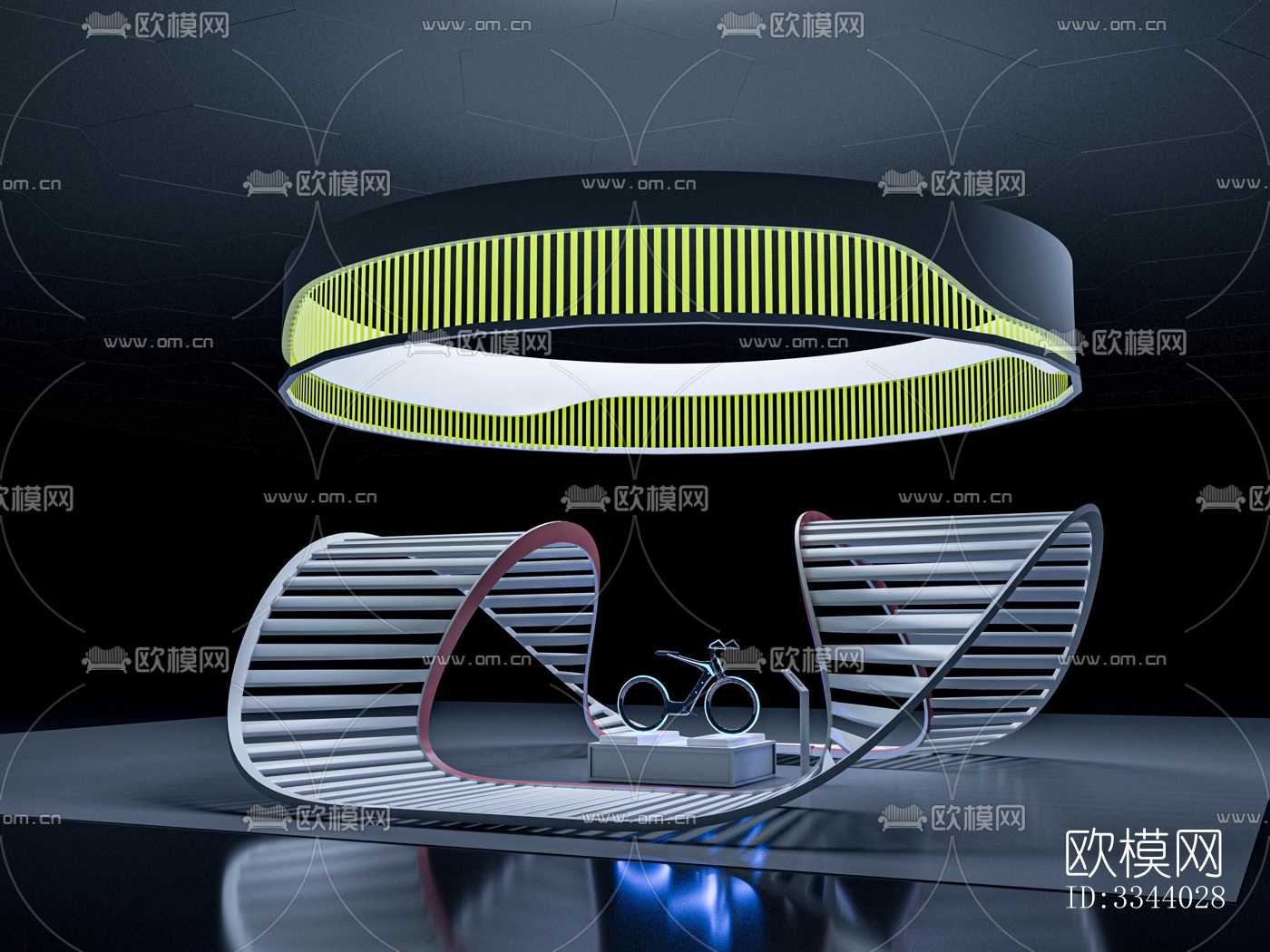 现代别墅效果图下载（渲染图11）