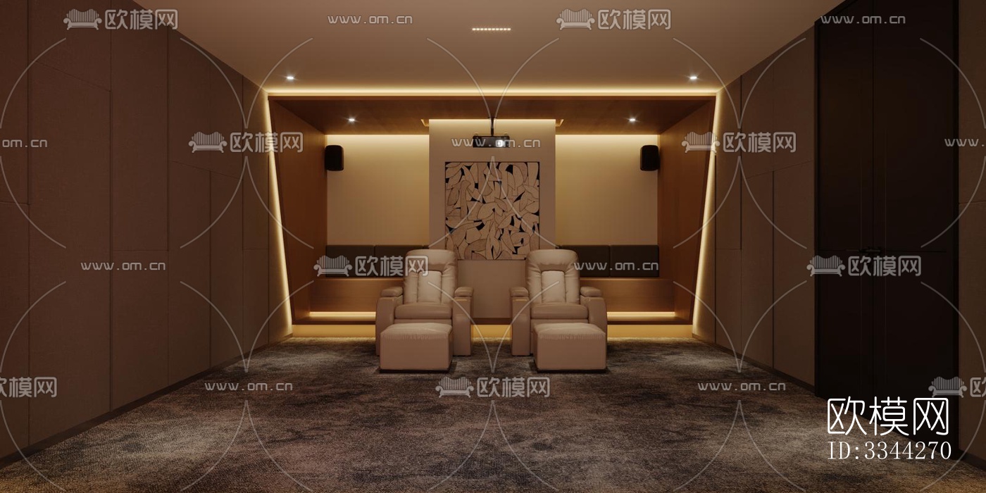 现代别墅效果图下载（渲染图13）