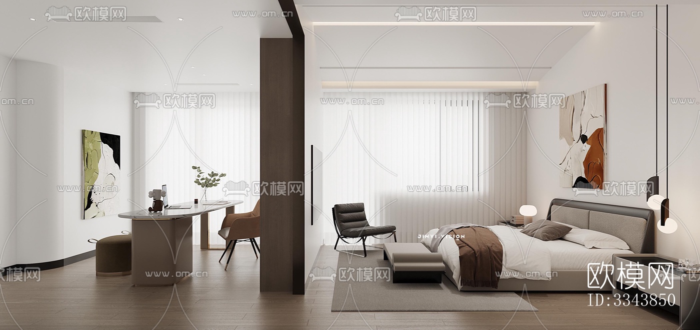 现代别墅效果图下载（渲染图8）