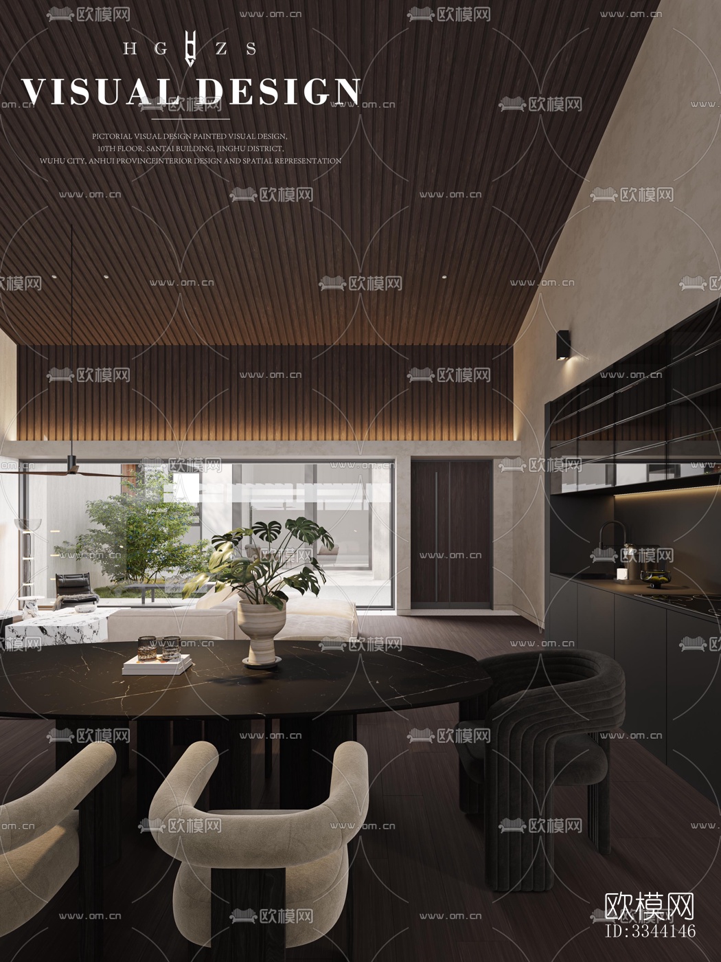 现代别墅效果图下载（渲染图14）