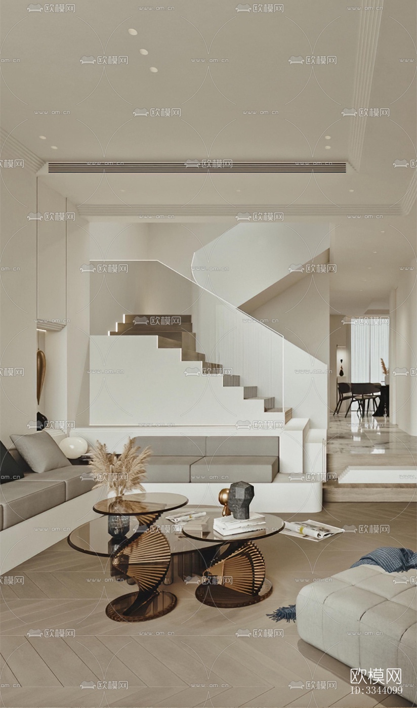 现代别墅效果图下载（渲染图10）