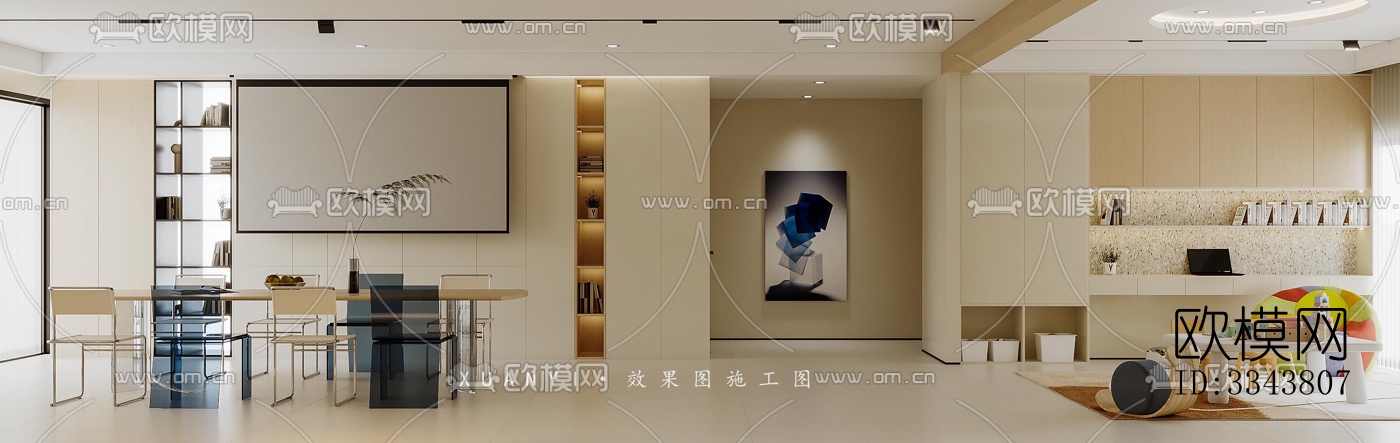 现代别墅效果图下载（渲染图1）