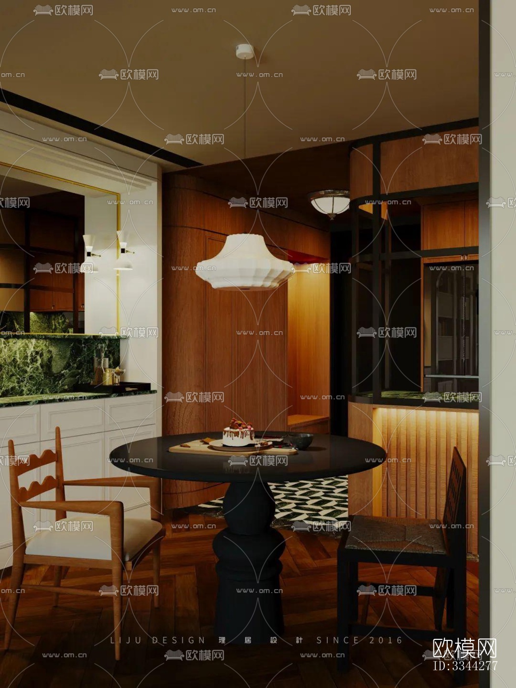 现代别墅效果图下载（渲染图2）