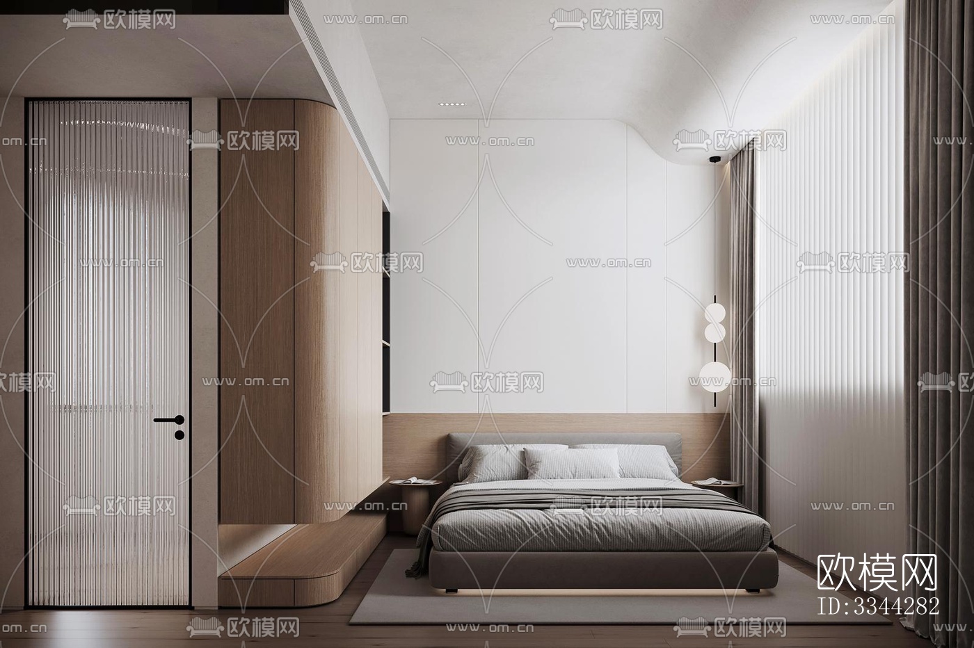 现代别墅效果图下载（渲染图2）