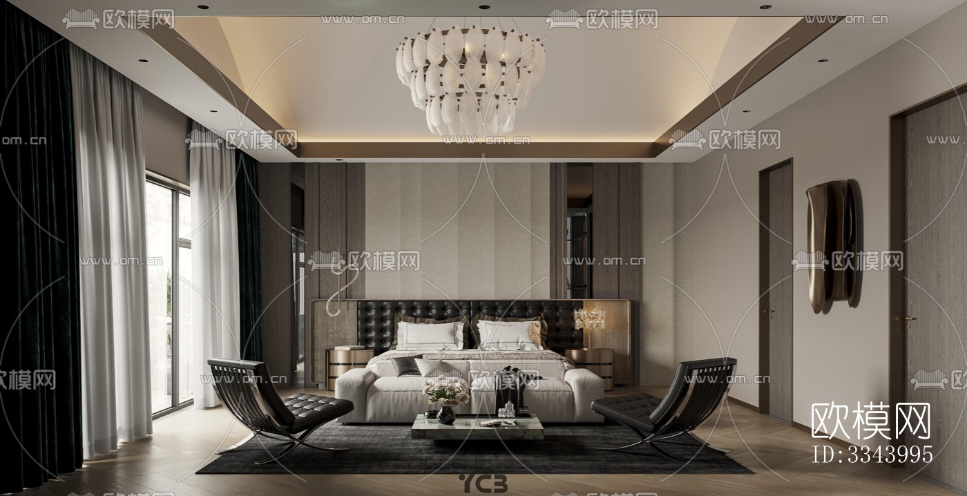 现代别墅效果图下载（渲染图13）