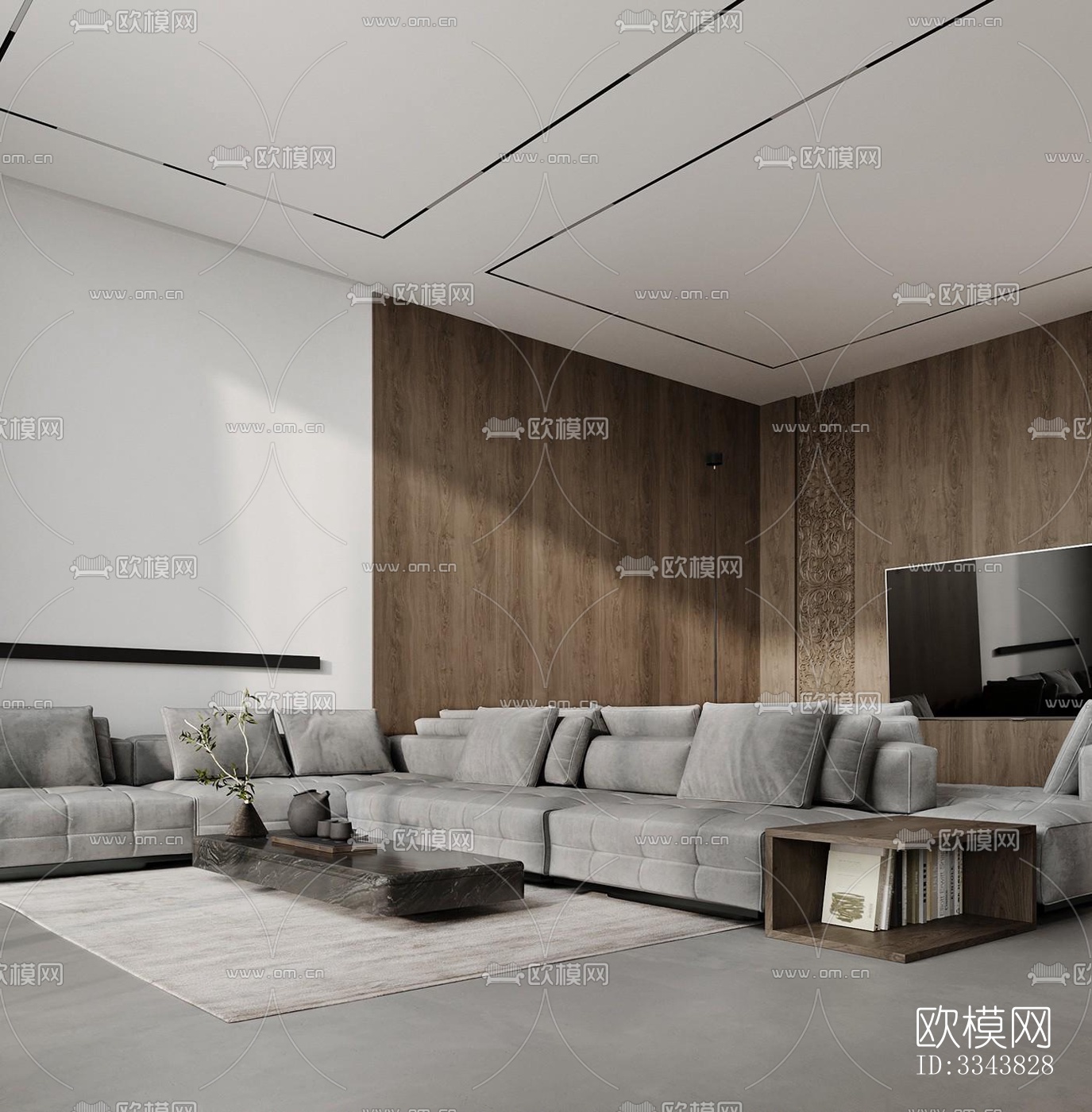 现代别墅效果图下载（渲染图10）