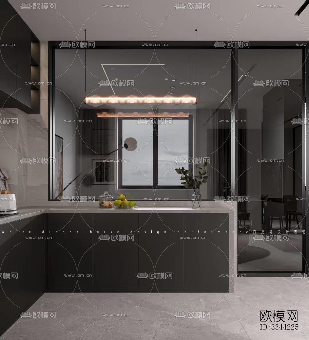 现代别墅效果图下载（渲染图5）